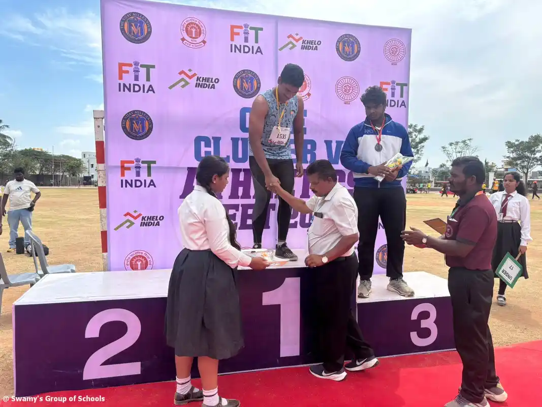 WINS GOLD MEDAL AT CBSE VI ATHLETICS MEET 2026